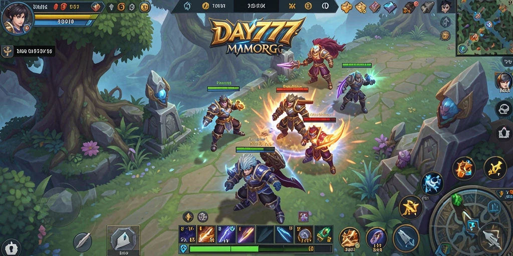 Tampilan gameplay seru dari <strong>DAY777</strong> dalam dunia MMORPG.