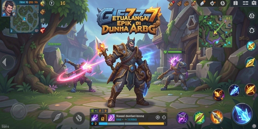 Tampilan gameplay GF777 yang memukau dalam pertempuran epik.