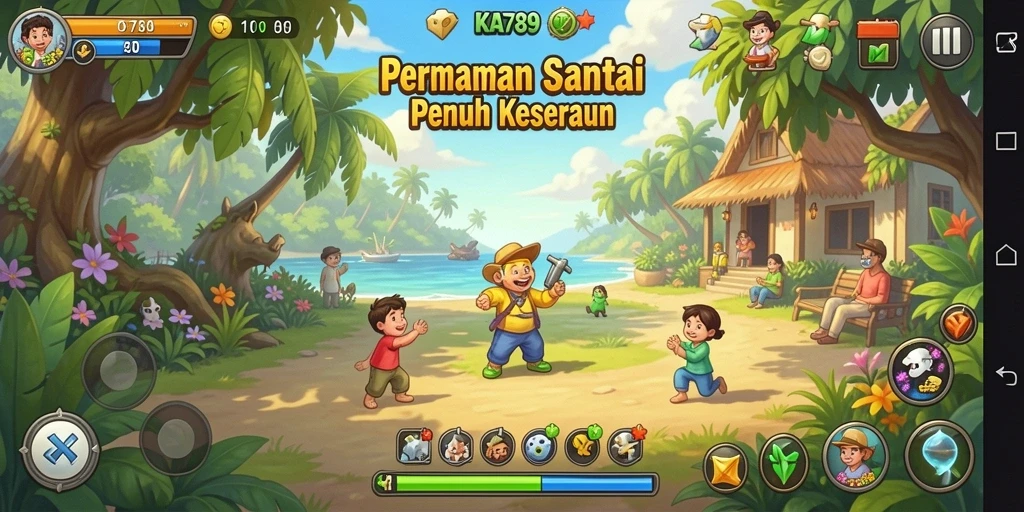 Screenshot gameplay KA789 yang menunjukkan keseruan permainan Casual.