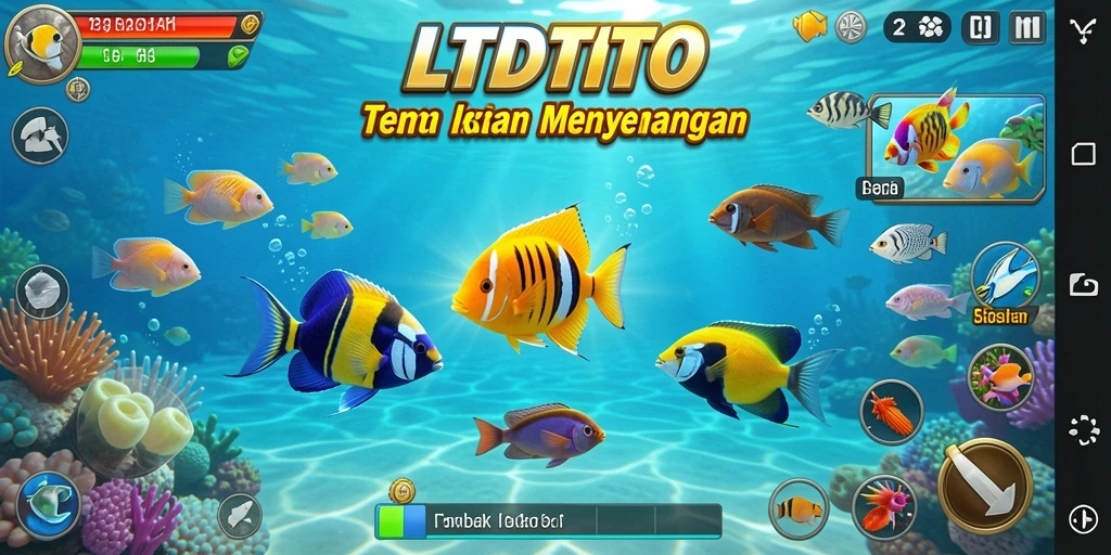 Gameplay LTDTOTO yang seru dalam menembak ikan.
