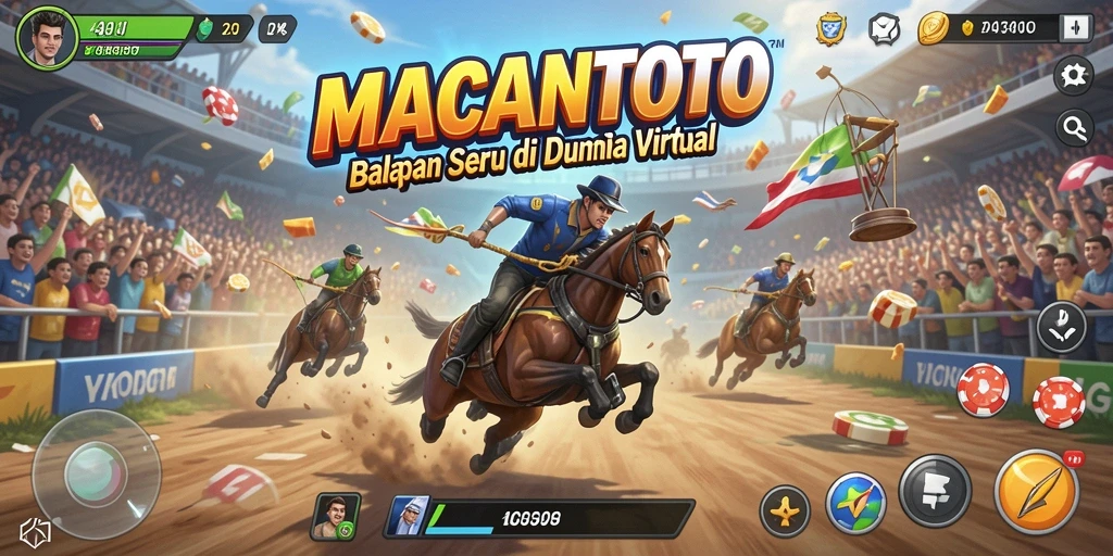 Tampilan menarik dari gameplay seru di MACANTOTO
