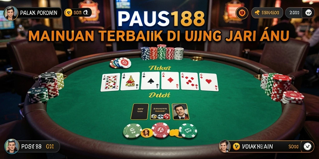 Tampilan gameplay PAUS188 yang mengasyikkan dan interaktif.