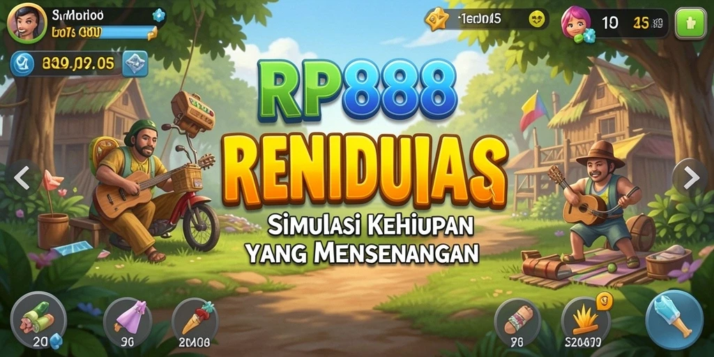 Tangkapan layar menunjukkan pengalaman gameplay Simulation yang mendalam.